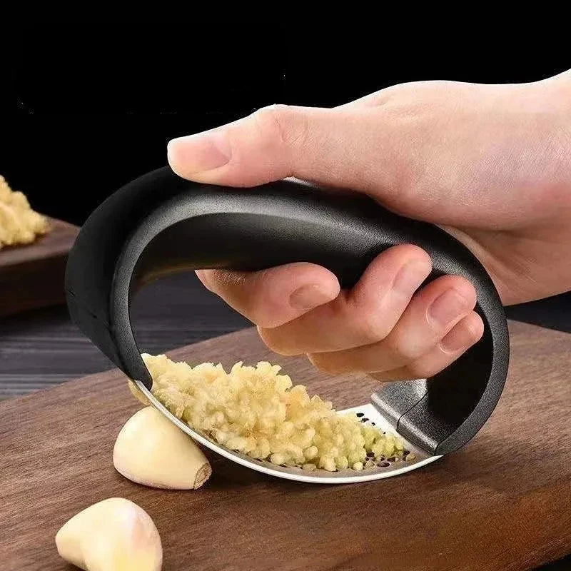 12 PCS Set Stainless Steel Garlic Press Crusher Manual Garlic Mincer Chopping Garlic Tool Fruit Vegetable Tools Kitchen Accessories