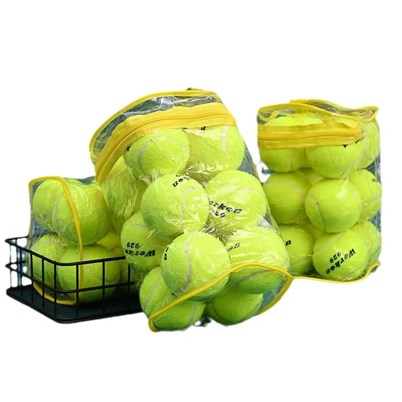 24pcs  Bag Tennis Balls Racquet Sports Fitness Training with Tennis Bag Style Toughness Foot High Elasticity High-Quality