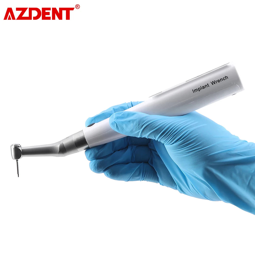 Dental Electric Wireless Torque Driver Implant Torque Wrench with 16pcs Screwdrivers Kit Implant Motor Dentistry Tools