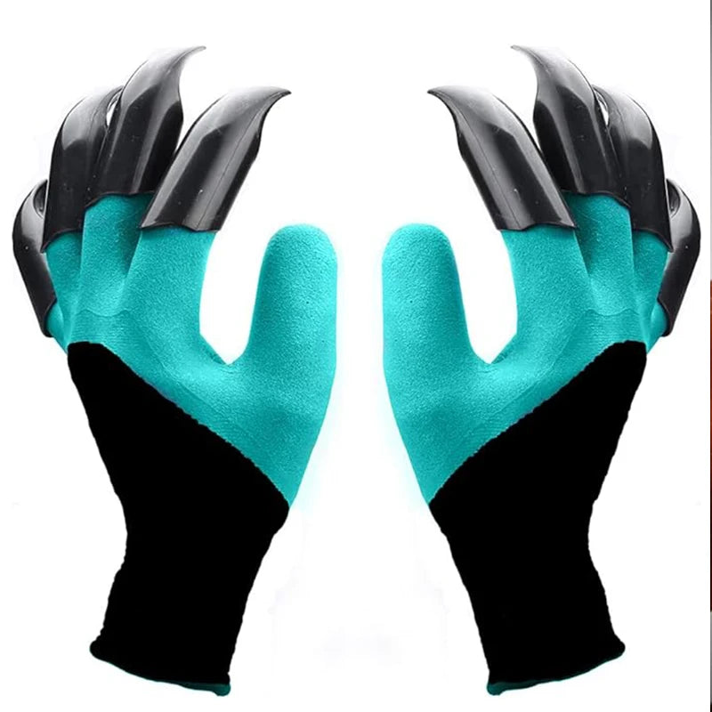 NEW Arrivals Green/Purple/Brown Color Garden Digging Gloves, Stab Resistant, Waterproof, Claw Resistant, Wear-Resistant, Ground Scraping, Grass Pulling, Soil Digging, Top Quality Gardening Gloves