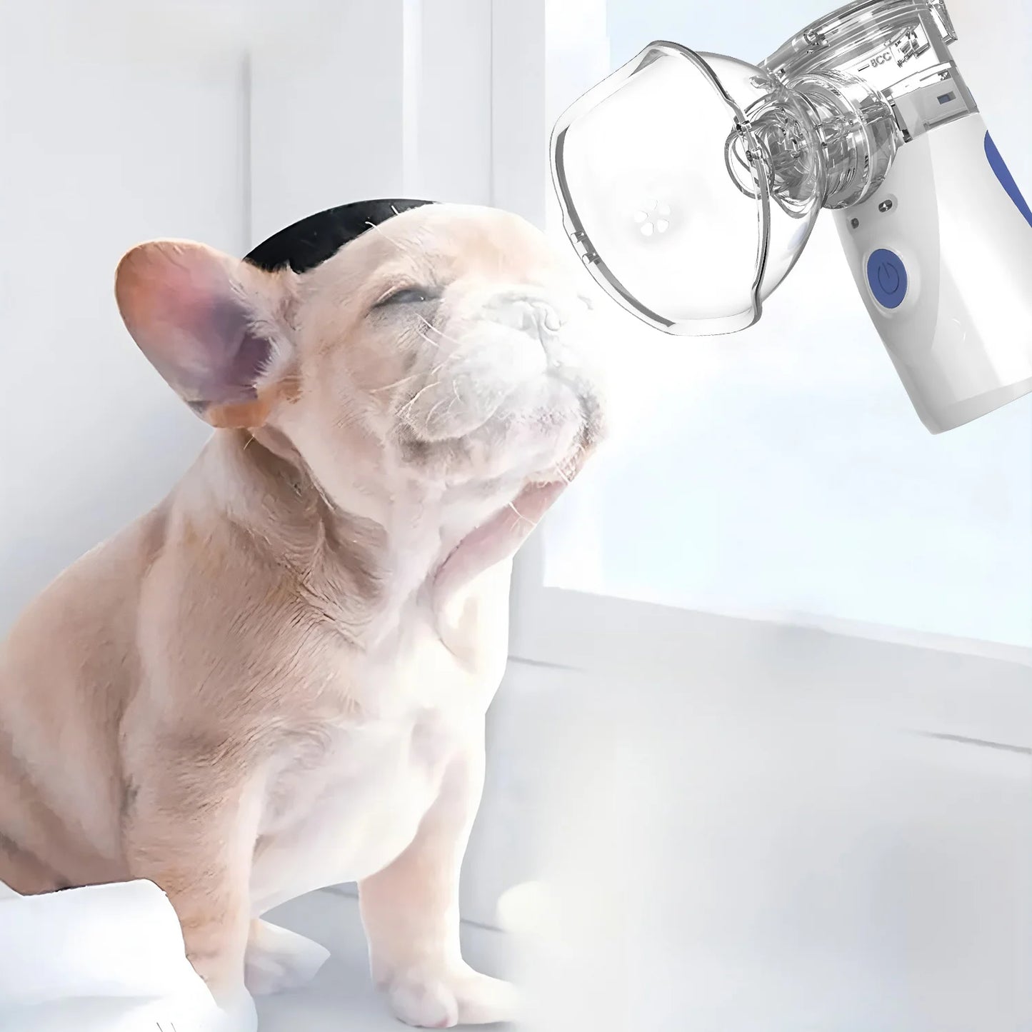 NEW Arrivals Portable Pet Compression Nebulizer for Animal Use, Pet Nebulizer, Cat and Dog Electronic Nebulizer Pets Health Care Supplies