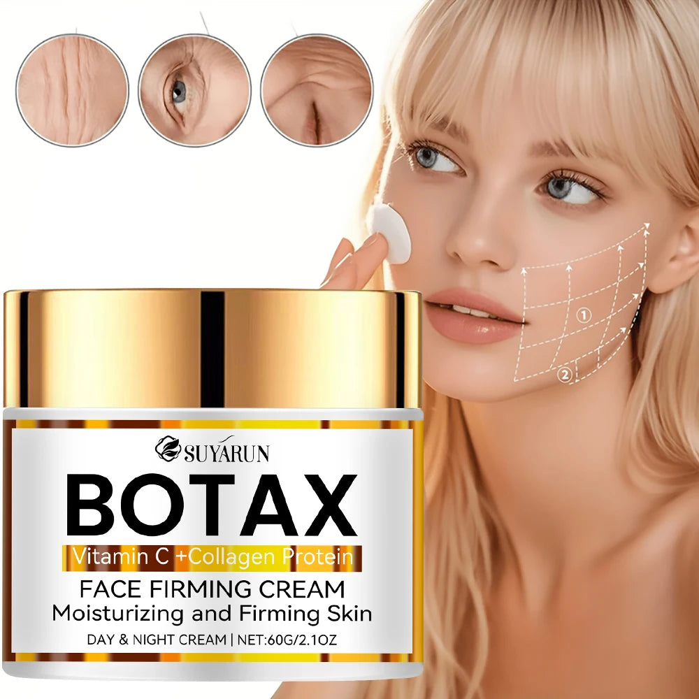 Professional Botax Anti-Aging Face Cream | Wrinkle Reduction & Skin Tightening Formula | Natural Ingredients.
