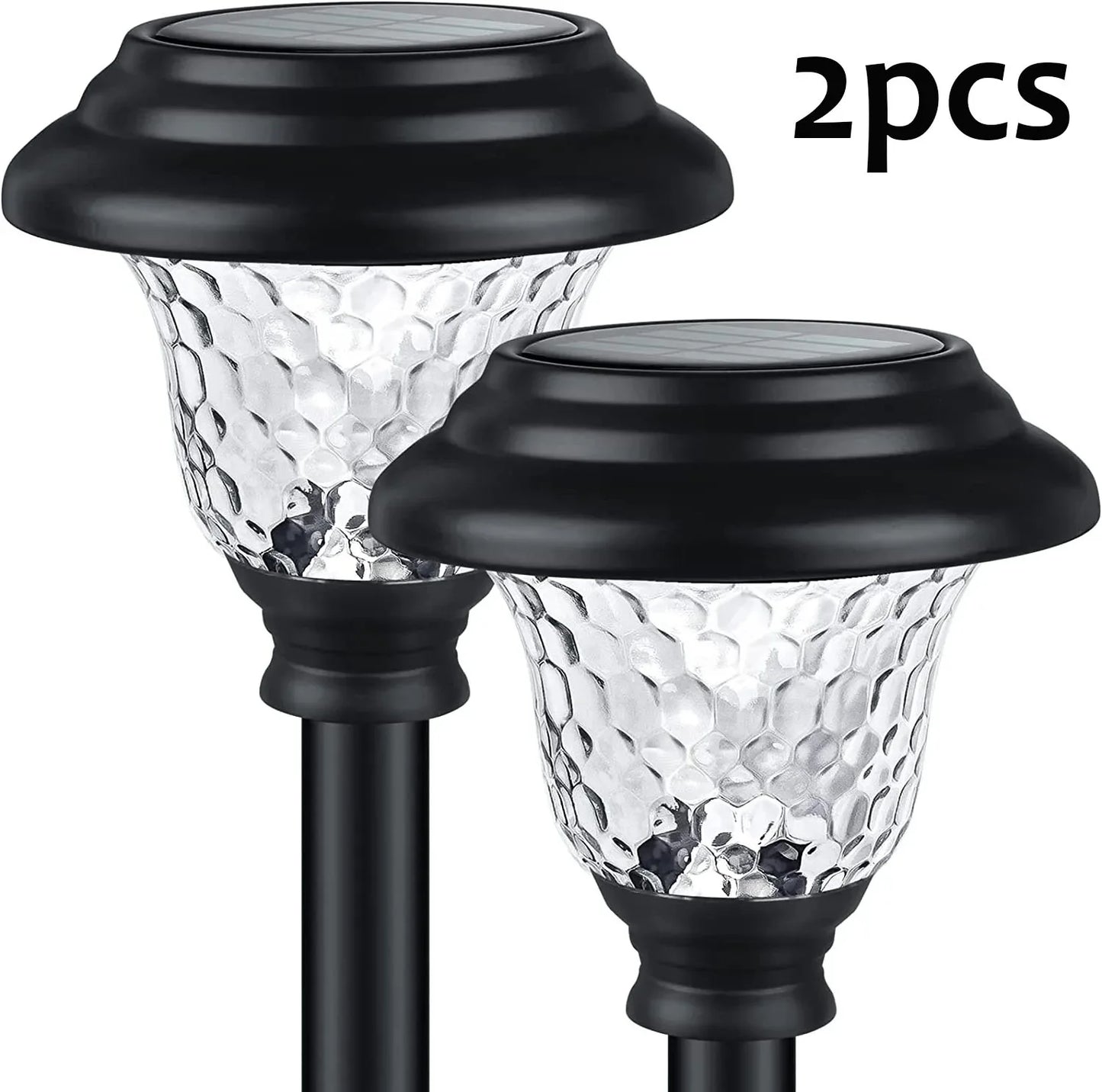 NEW Solar Pathway Lights Outdoor Waterproof Garden Decor Lawn Lamp For Yard Walkway Patio Balcony