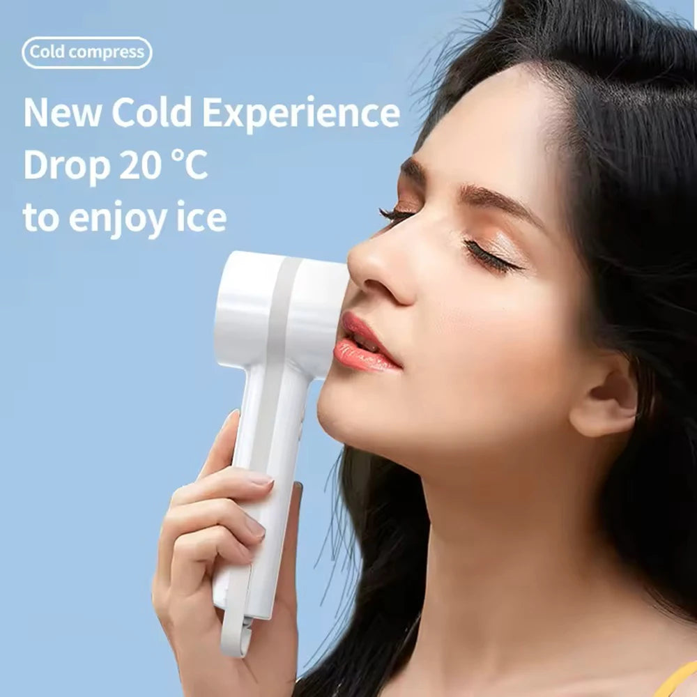 NEW Arrivals Powerful Portable Rechargeable Fan Macaron Color Cold Compress Handheld Fan Outdoor USB Mini Air Cooler Hand Fan With Hook