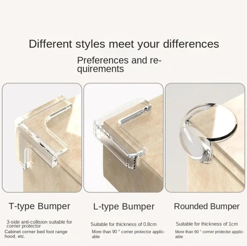 NEW Arrivals 32PCS Set Soft and Durable Rubber Corner Protectors Edge Banding - Keep Your Household Safe from Table Corners with Non-Toxic Silicone Material Eco Friendly Home Supplies