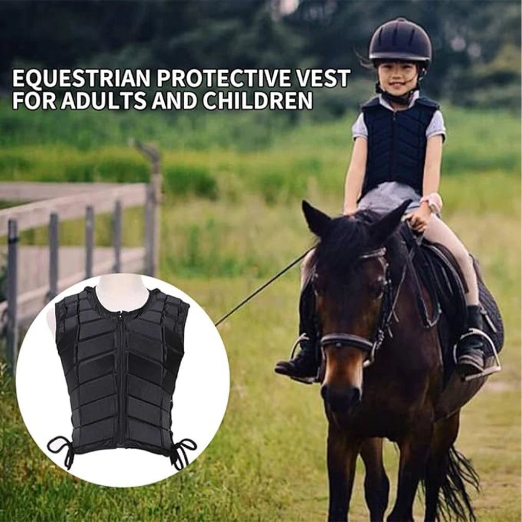 Horse Riding Equestrian Vest Unisex Equestrian Vest Riding Horse Body Protector Outdoor Sports Euqine Equipments