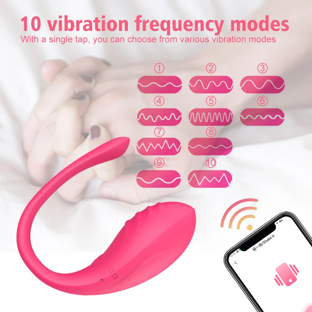 Wireless Bluetooth APP Vibrator Female Remote Control Egg Clitoris Stimulator G Spot Massager Sex Toys for Women Adults Panties