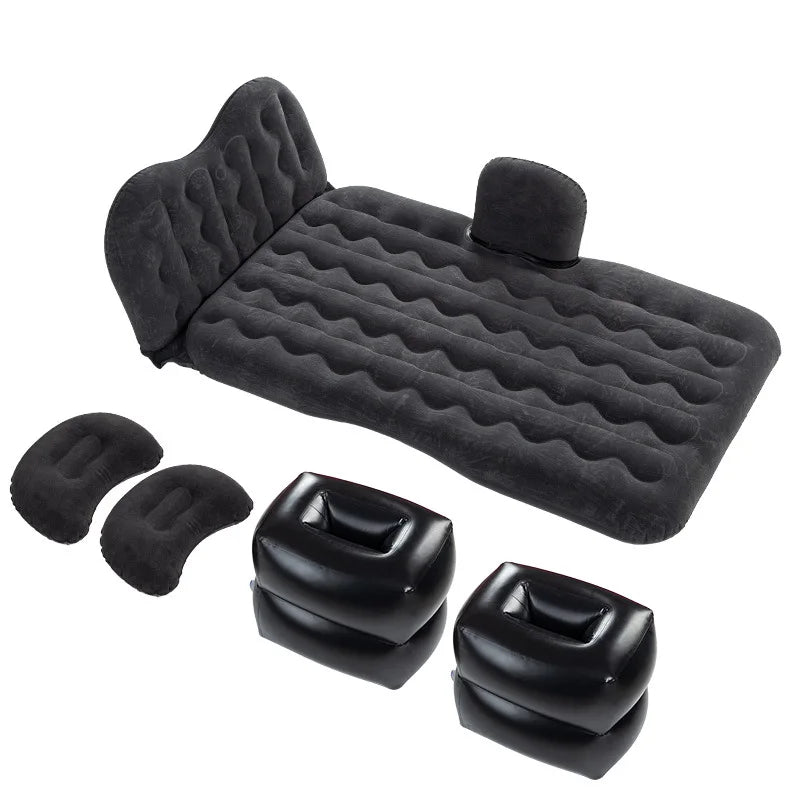 NEW Arrivals Outdoor Inflatable Furniture Car Back Seat Holiday Travel Mattress Thickened Portable Camping Bed Mat Home Living Sleeping Pad