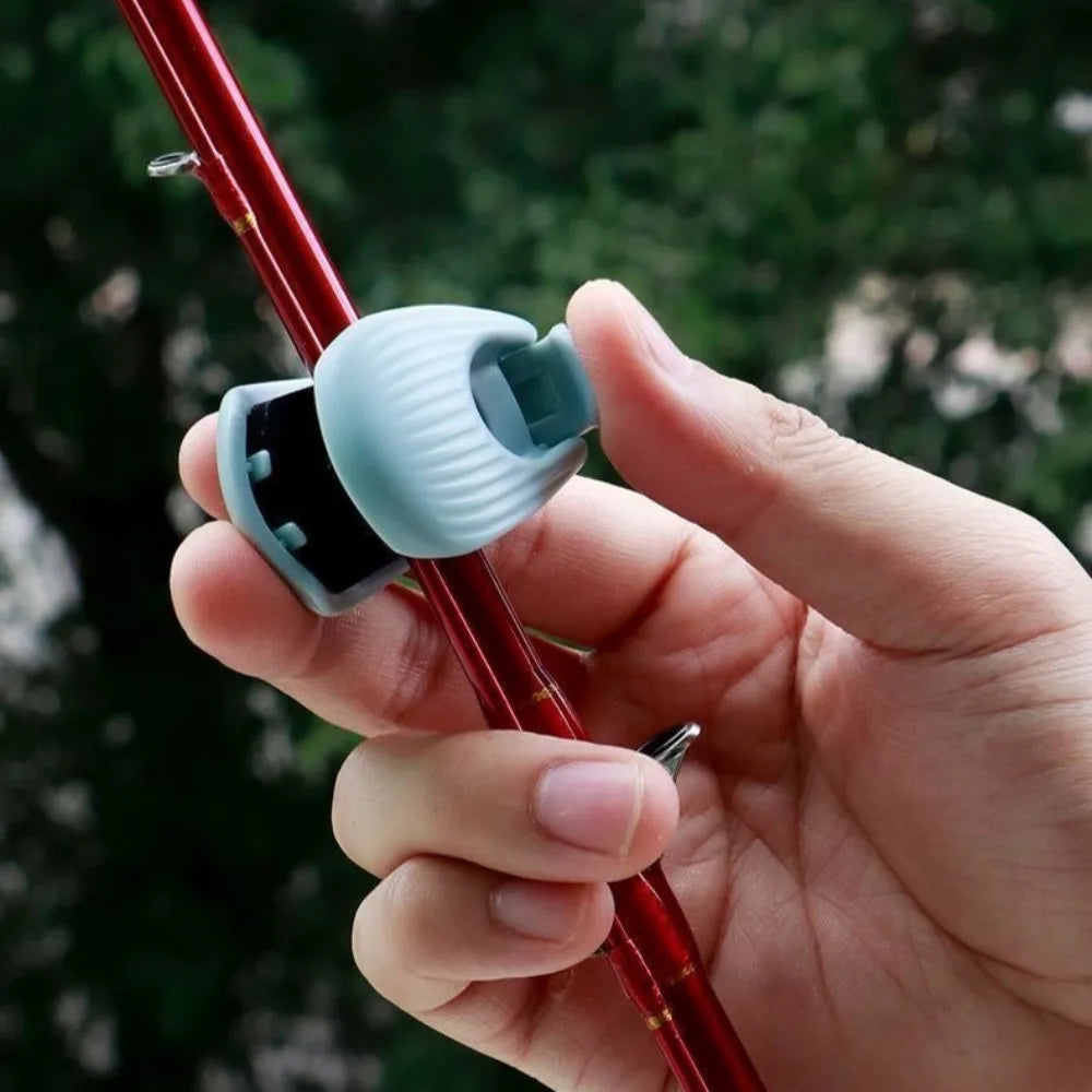 10-20 PCS Set Fishing Rod Holder Fixer Clip on Fishing Pole Holder Compact Design Fishing Rod Fixer Fish Rod Holder Storage Accessories