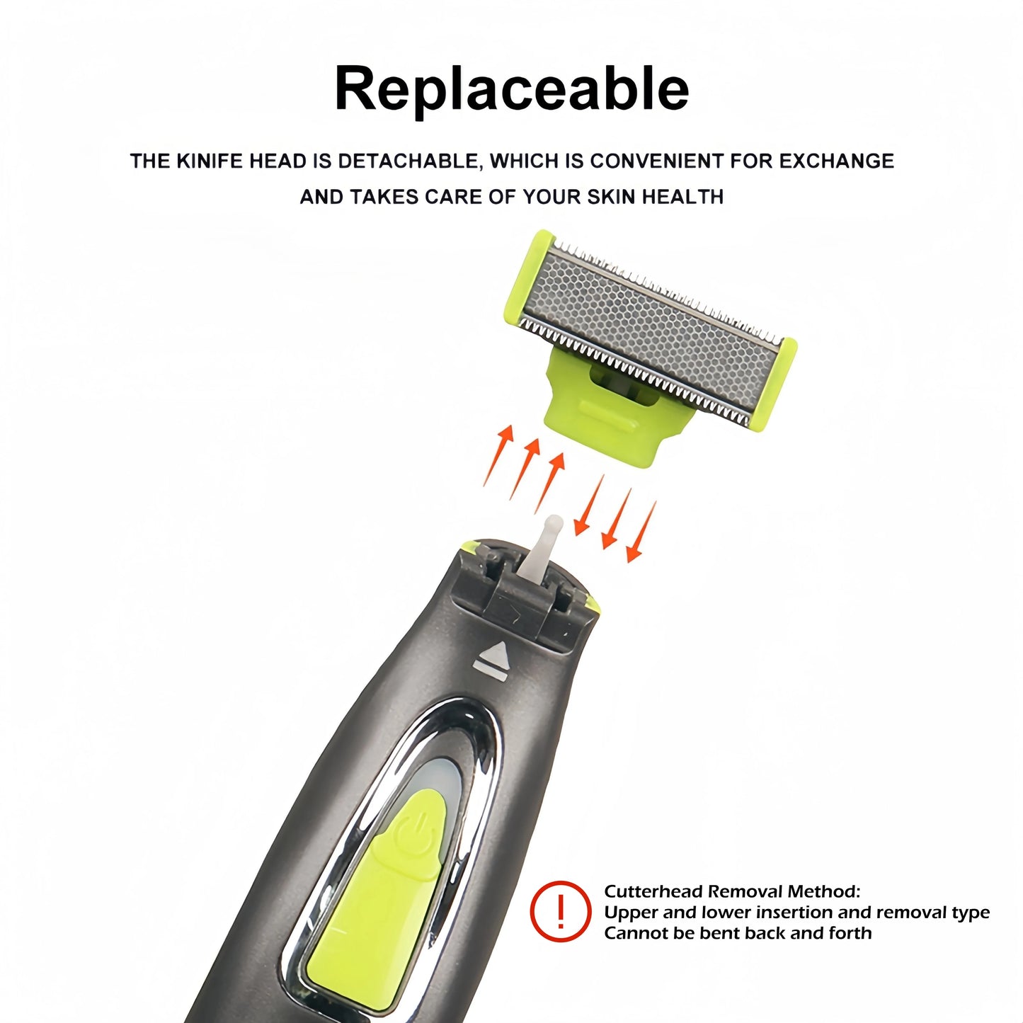 NEW Upgraded Electric Shaver For Men and Women Portable Full Body Trimmer USB T Shaped Blade Razor For Beard Armpit For Washable Women Men Grooming Accessories Hair Care Supplies