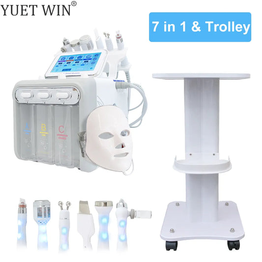 Hydrogen Oxygen Facial Machine Deep Cleansing RF Lifting Tightening Blackhead Removal Skin Care Water Dermabrasion Beauty Device