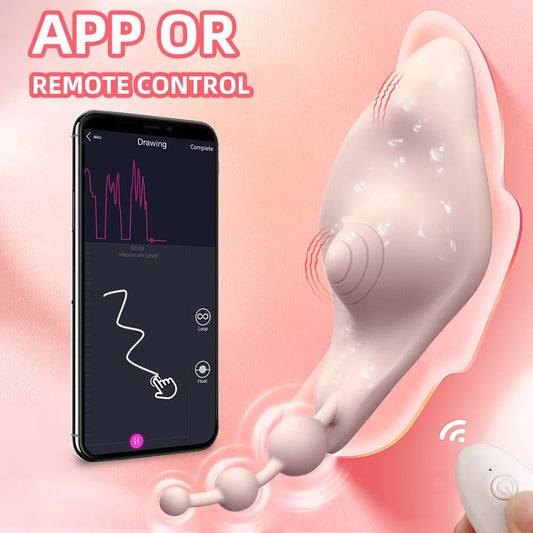 Wireless Remote APP Vibrator for Women Wearable Clitoral Stimulator Vagina Massage Egg Adult Sex Toys Female Panties Masturbator