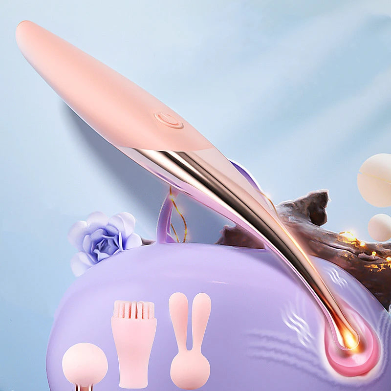 Sex G Spot Vibrator High Frequency Silicone Wand Clitoris Stimulation Vagina Massage Sex Toy For Women Masturbation Rechargeable