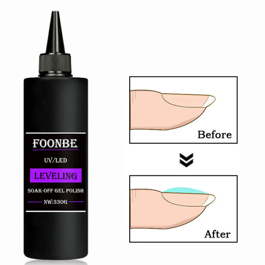 330g Bae Gel Remover Tempered Matte Top Coat Semi-Permanent Varnish UV Soak Off Nail Functional Gel Manicure Pedicure Tools