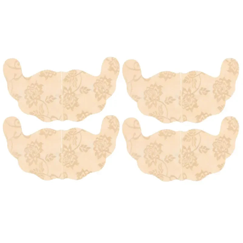 2 Pairs Set U Shape Sexy Adhesive Bra Push Up Invisible Breast Lift Up Tape Silicone Bra Nipple Cover Pads Chest Paste Breast Stickers Women Underwear Apparel Accessory Sets