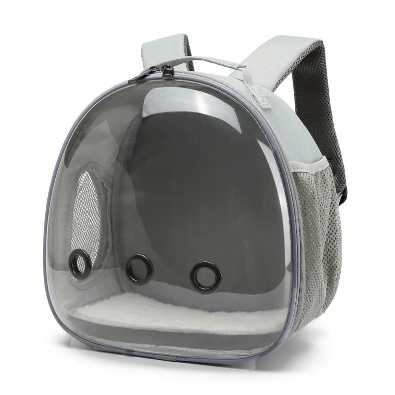 New Bird Carrier Small Pet Travel Bag for Small Parrot Lightweight Portable Backpack Sugar Glider Hamster Cage 12.6inch Tall