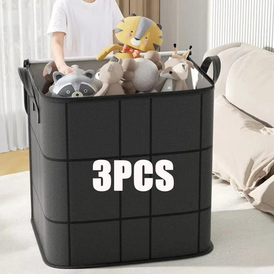 3 PCS Set Travel Moving Packing Bags Thickened Storage Bag Waterproof and Moisture-Proof Packaging Convenient Household Moving Large Capacity Storage Bag Clothing Supplies