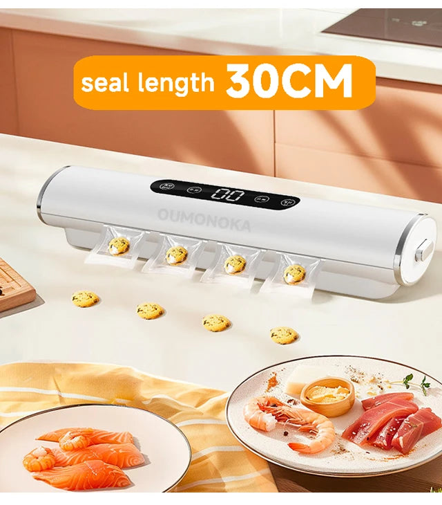 NEW Set Vacuum Sealing Machine Sealer + Bags for Kitchen Food Vacuum for Products  Home Appliance Cuisine Packaging Plastic Bag Sealant Kitchen Accessories