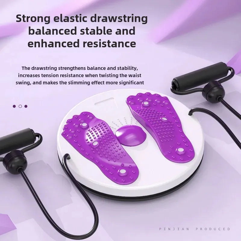 Shaping Wheel Magnetic Slimming Home Fitness Equipment Women's AB Rollers Leg Shaping Waist Twisting Exercise Machine