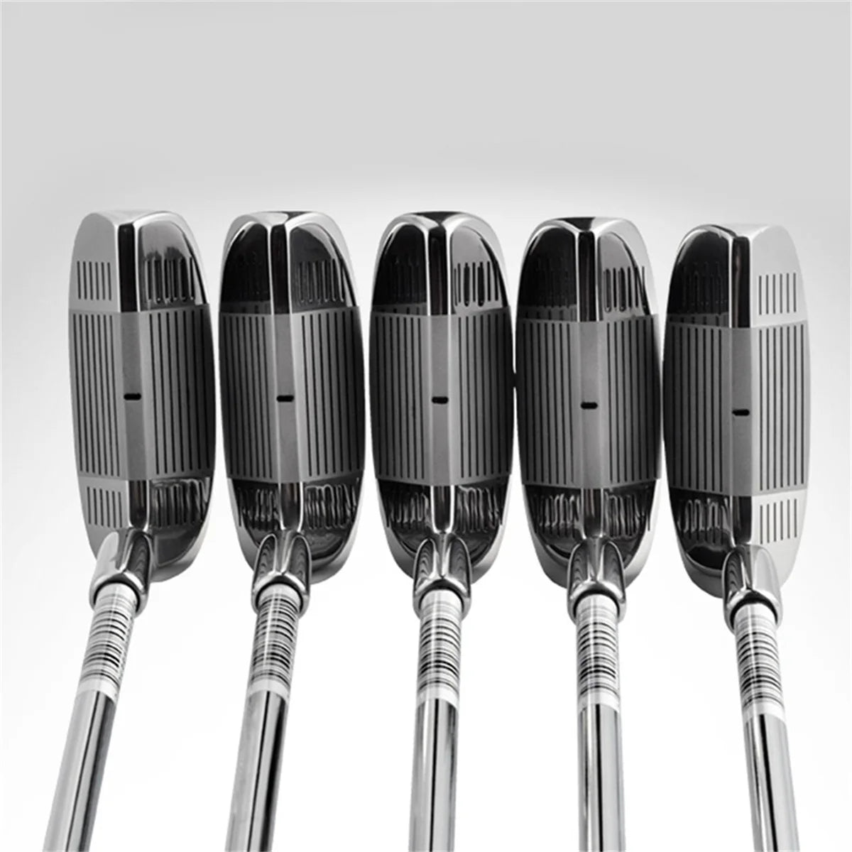 Golf Double-side Club Stainless Steel Head Mallet Rod Grinding Push Rod Chipping Clubs Men Women Golf Putter Sand Wedge