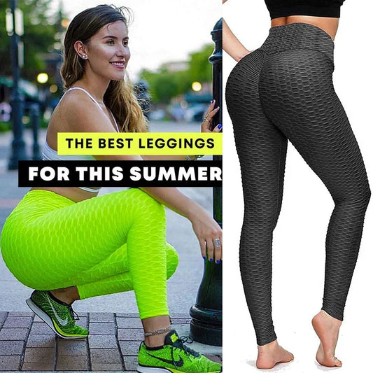 NEW Arrivals S-3XL 7 Colors Push Up Leggings Women's Fashion Sport Fitness High Waist Sexy Butt Lifting Scrunch Workout Outdoor Running Hiking Gym Tights Pants Ladies Girls Sexy Sports Apparel Supplies