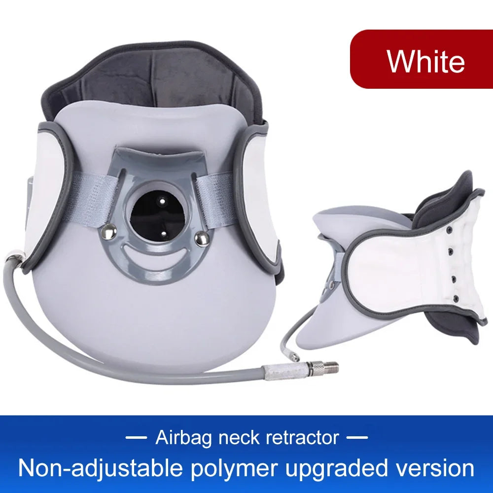 NEW Adjustable Inflatable Cervical Neck Traction Stretcher Collar Stretching Correction Neck Protection Brace Support with Air Pump Health Care Accessories