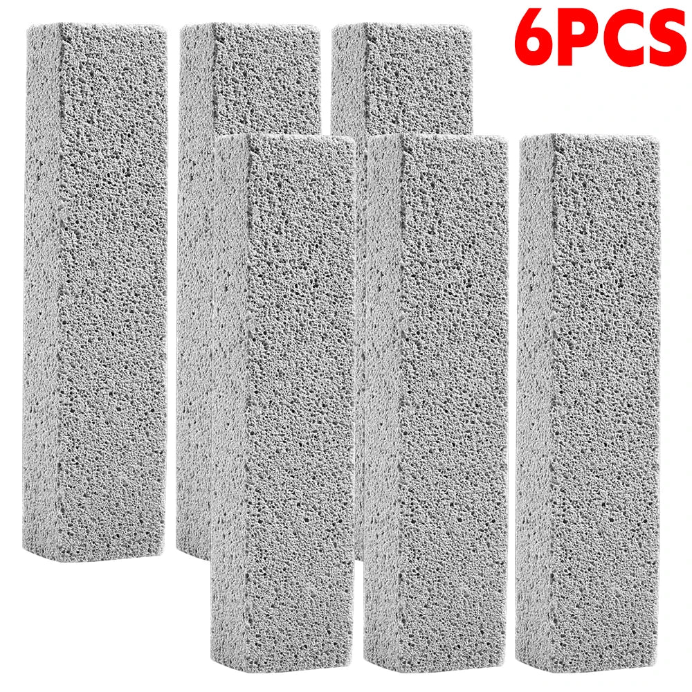 NEW Arrivals 6/10/12 PCS Set BBQ Grill Kitchen Oven Sink Stain Removal Pumice Stone Cleaning Blocks Scouring Pad Bathtubs Pool Toilet Cleaner Brushes
