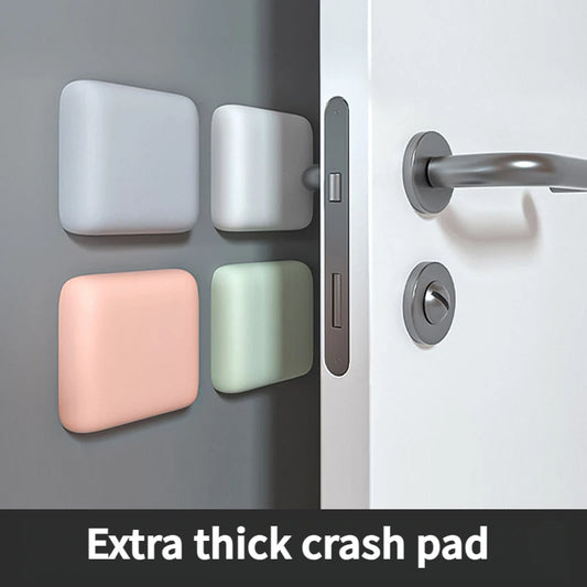NEW Bedroom and Living Room Anti-Collision Pads - Silicone Door Behind, Simple and Elegant Buffer and Silent Anti-Collision Stickers Home Furniture Accessories