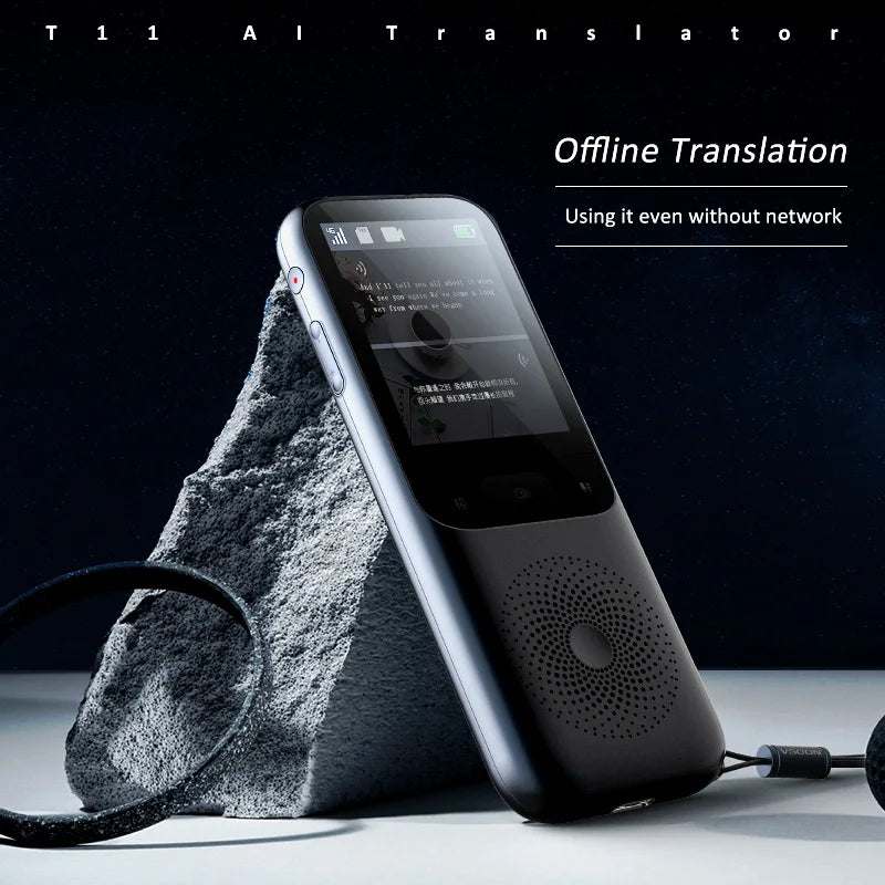 NEW!!!! T11 Portable Audio Translator 138 Language Smart Translator Offline In Real Time Smart Voice AI Voice Photo Translator