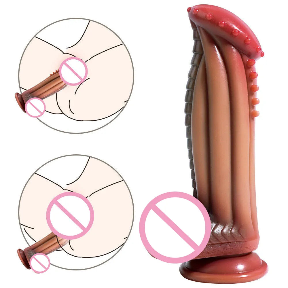 Huge Dildo Anal Realistic Flesh Big Giant Monster Cock Women Toy Anal Plug G-Spot Massage Goods Adult Sex Toys For Women Men