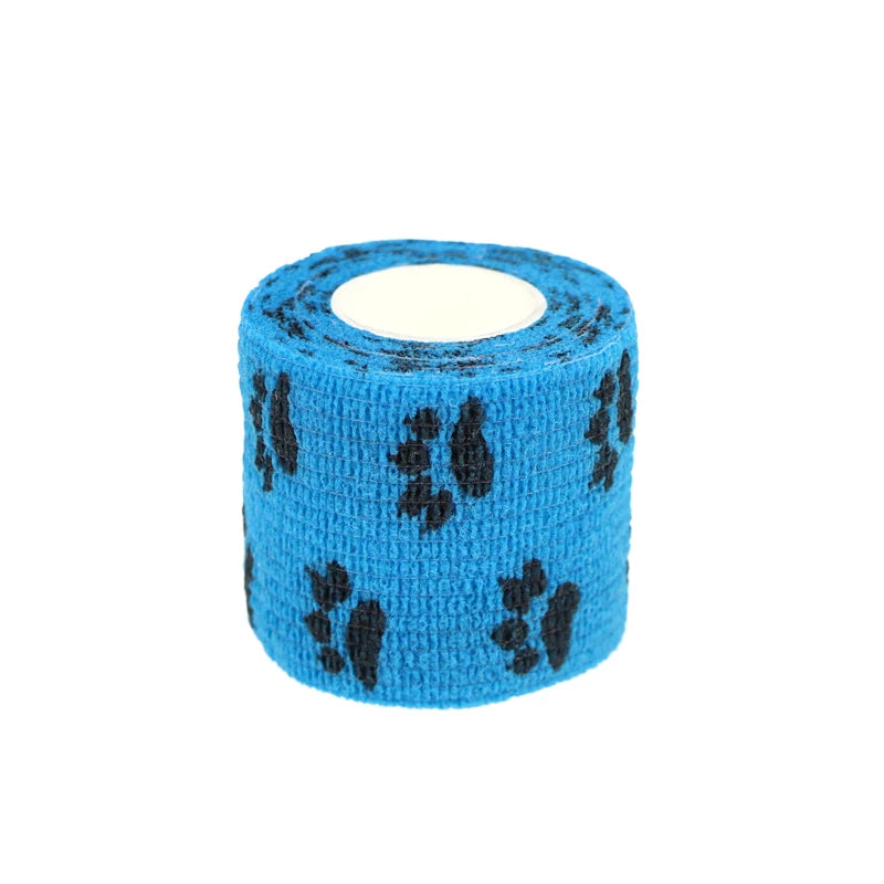 24 Rolls Dogs/Cats Elastic Bandage Self Adhesive Bandage Wrap Cohesive Tape Vet Wrap for Dog Cat Horse Pet Animals Ankle Sprains