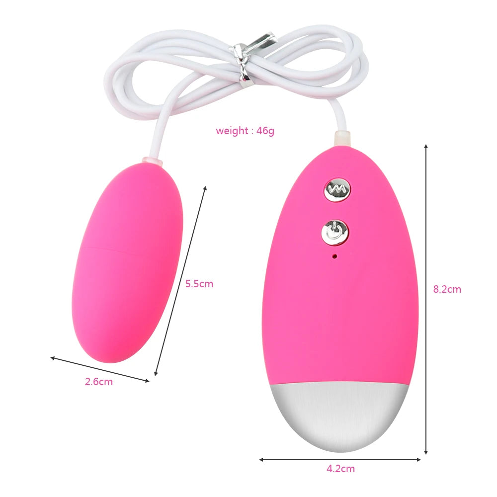 USB 10 Speeds Powerful Egg Vibrator Clitoris Sex Toys for Women Vaginal Ball G-spot Massager Remote Control Vibrating Egg