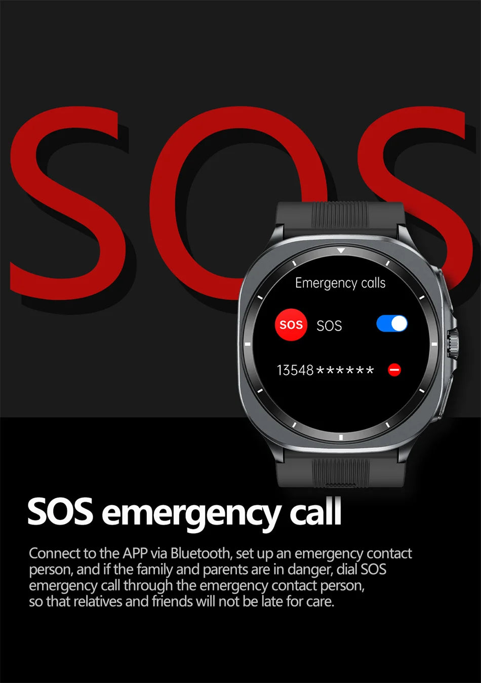 New Health Track Smartwatch NFC Air Pump Airbag Lipids ECG+PPG Uric acid Health BT Call Measure Health Smartwatch Men Women Sports Health Care Supplies