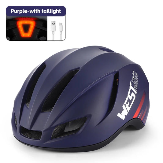 NEW Arrivals 14 Colors Bicycle Helmet Lightweight LED Lights Pneumatic Bike Helmet Men Women MTB Mountain Road Ciclismo Cycling Helmets Safety Cap Sports Cycling Accessories