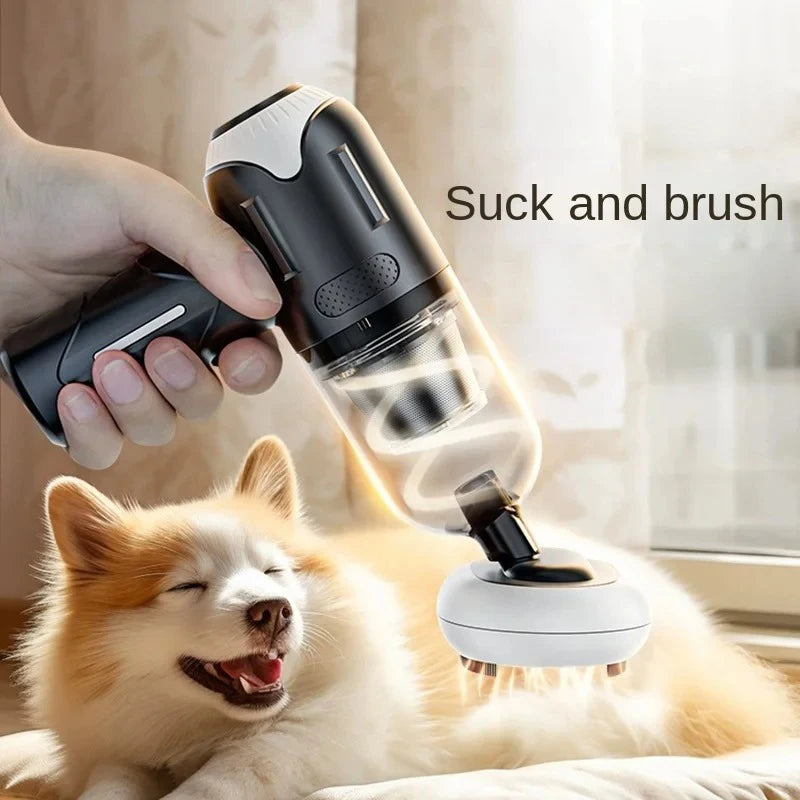 75000P Vacuum Cleaner Wireless Pet Hair Cleaning Remover Grooming Tools For Cats Dogs Rechargeable Household Car Vacuum Cleaner