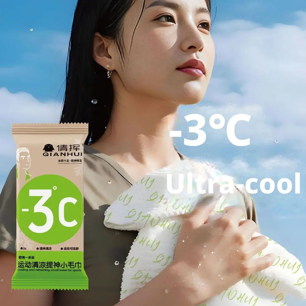 Summer Ice Towels, Cool Wet Wipes Cool and Refreshing Sweat Wicking, Training Wet Outdoor Travel Beach Camping Sports Activities Running Hiking Cycling Summer Cooling Accessories