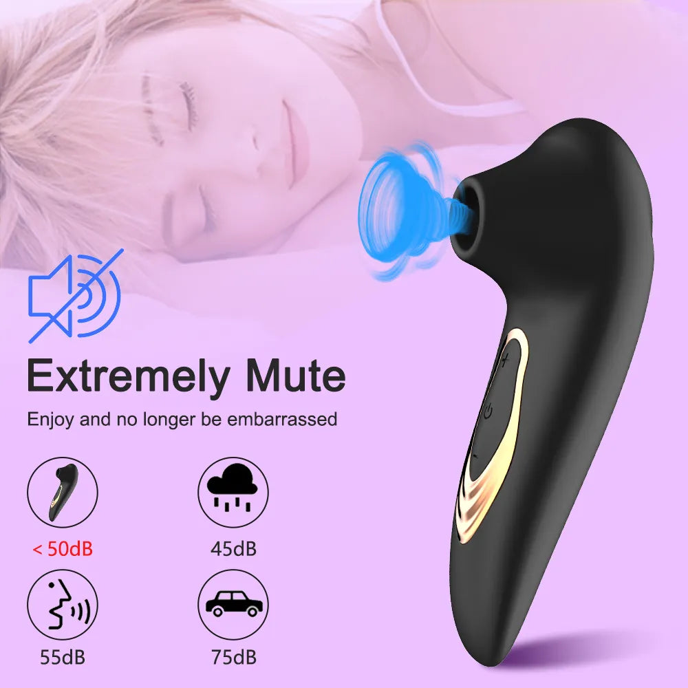 Powerful Clitoris Sucker Nipple Vibrator Female Vagina Sucking Vacuum Stimulator Tidal Masturbator Sex Toys for Women Adults 18