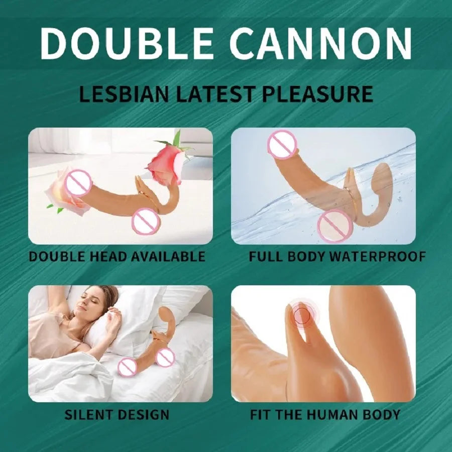Female Orgasms Dildo Strong Vibration Rotating Liquid silicone Female Masturbator Sex Toys for Women Female Sex Toys Women Endless Pleasure Products