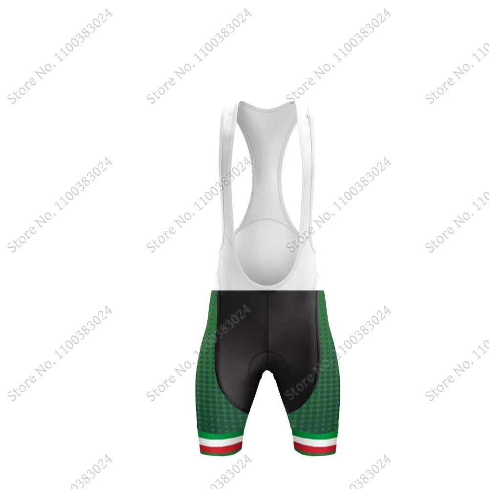 Cycling Jersey Italy Set Summer Italian Nation Bicycle Clothing Road Bike Shirts Suit Bicycle Bib Shorts MTB Ropa Maillot