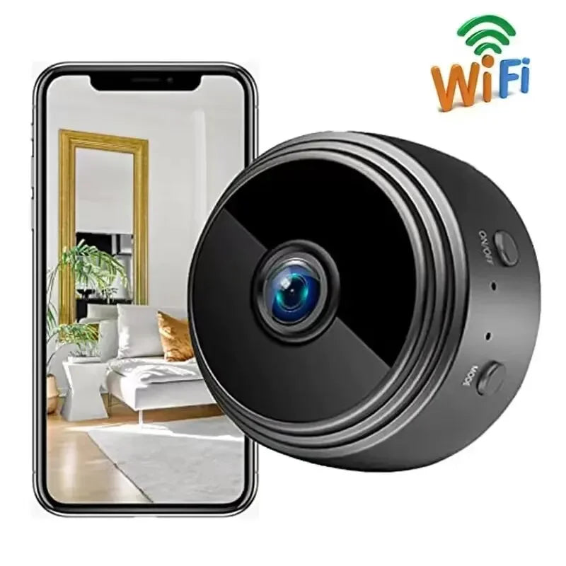 NEW 4 PCS Set  A9 Mini Camera Wi-Fi Wireless Security Protection Remote Monitor Camcorders Video Surveillance Smart Home Mini Night Vision Cam HD Camera Home Office Security Supplies