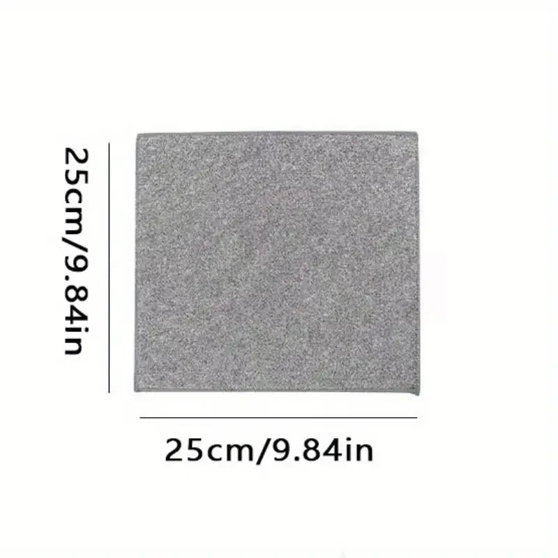 NEW 20pcs Set Kitchen Towel, Ultra-Fine Fiber Light Gray Cleaning Cloth Set, Absorbent, Soft And Stain-Removing Cloth for Car Kitchen Bathroom Cleaning Accessories