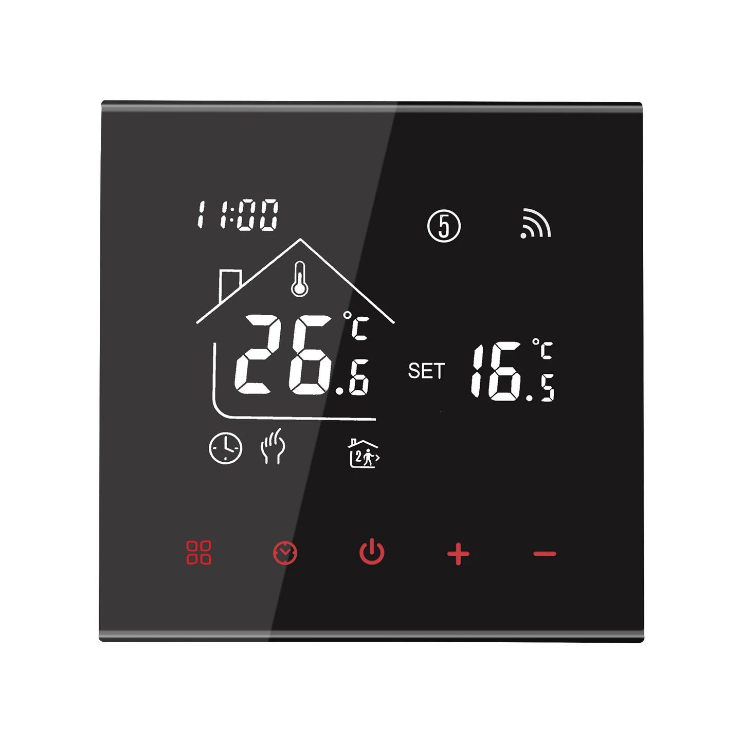 HEAT M4A Warm Floor Thermostat TUYA WI-FI 3A 16A Electric/Gas Boiler/Water Heating Temperature Controller For Home Office Use