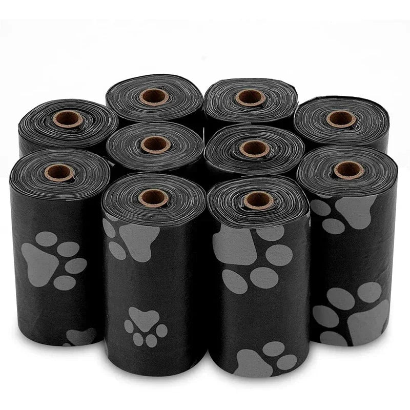 30-60 Rolls Dog Poop Bag Outdoor Cleaning Poop Bag Outdoor Clean Pets Supplies for Dog 15Bags/Roll Refill Garbage Bag Pet Supplies