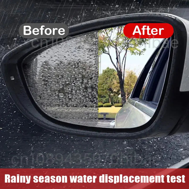 Car Glass Anti-Rain Anti-Fog Water Spray Repellent Nano Coating Hydrophobic Waterproof Agent Oil Film Removing Auto Glass Film Agent Cars Cleaning Supplies