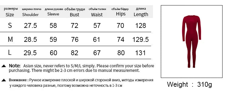 NEW Arrivals Autumn Black Jumpsuits For Women Streetwear Long Sleeve O-Neck Solid Bodycon Sexy Sporty Rompers Casual Skinny Fashion Overall Outdoor Hiking Sports Clothes