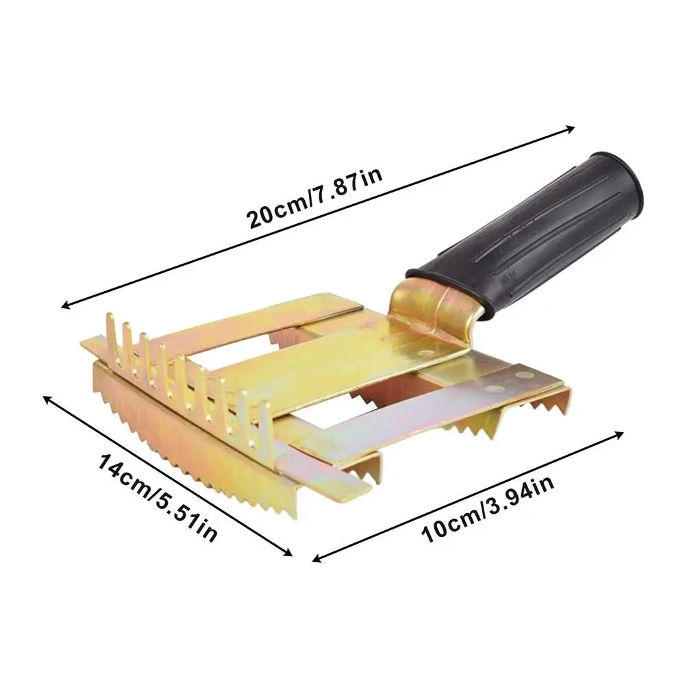 Horse Brush Livestock Grooming Comb Portable Equine Hair Removal Brush For Pet Cattle Horse Goat Sheep Stable Farm Outdoor Animals Grooming Accessories Hair Care Supplies