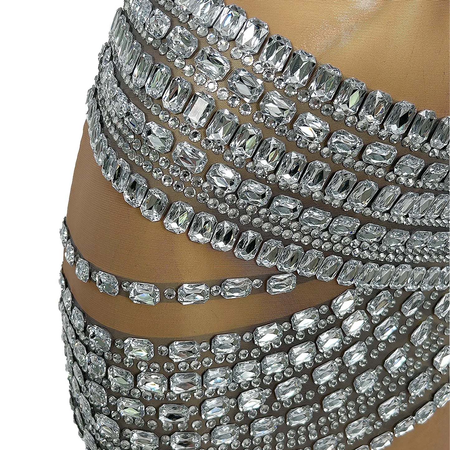 Low-Price Sales are Limited NEW Arrivals Sparkly Diamonds Mini Dress for Women Sexy Evening Nightclub Party Celebrate Birthday Dress Photo Shoot Performance Stage Wear