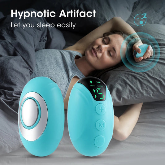 NEW Handheld Sleep Aid Device Help Sleep Relieve Insomnia Instrument Pressure Relief Sleep Device Night Anxiety Therapy Relaxation Instrument