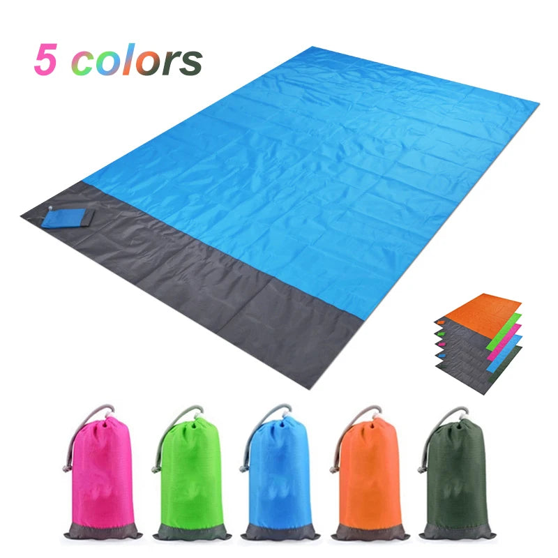 Waterproof Beach Blanket Outdoor Portable Picnic Mat Camping Ground Mat Mattress Camping Camping Bed Sleeping Pad New