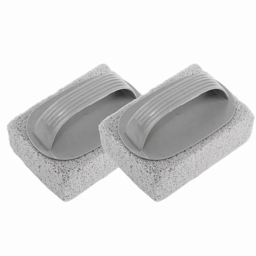 4 PCS Set Multi-Function Pumice Stones Cleaning Brush Pool Tile Calcium Remover Kitchen Sinks Pot Limescale Rust Stain Dirt Removal BBQ Grill Brush Cleaning Supplies